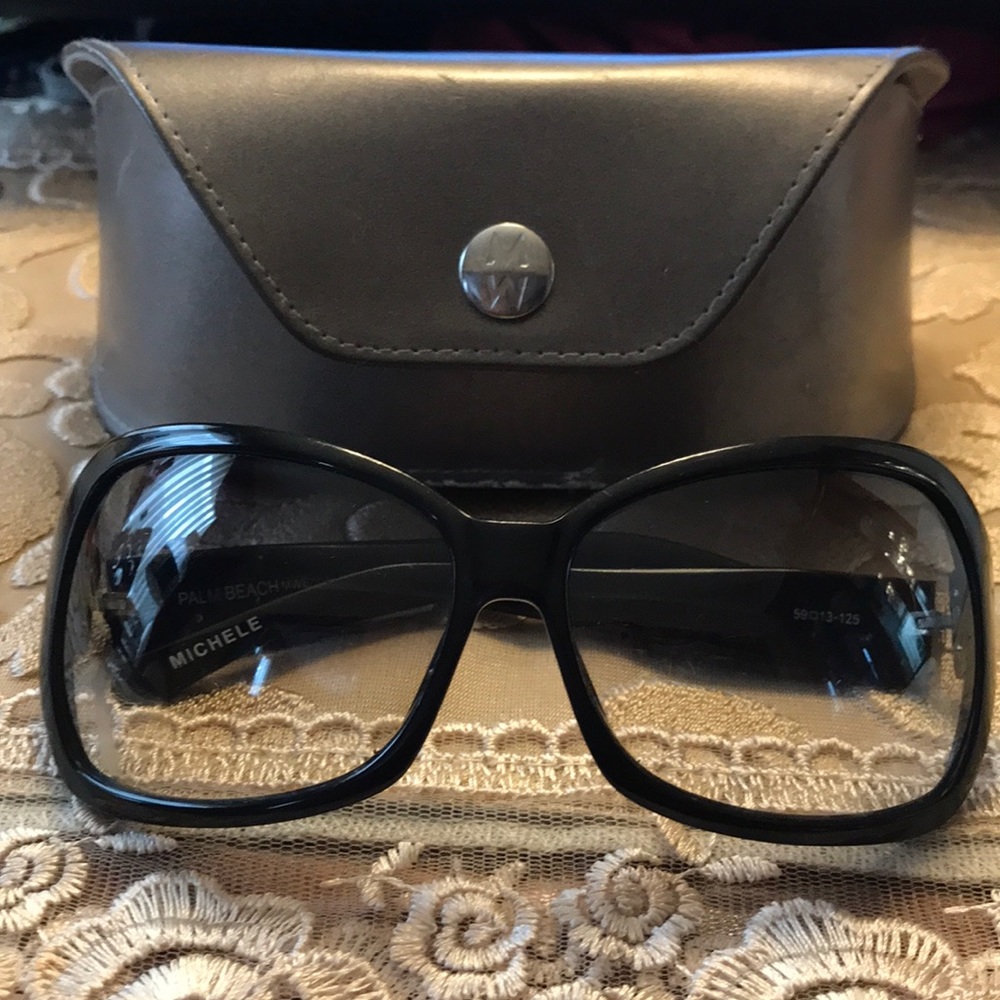 Black Designer Michele Women’s Sunglasses